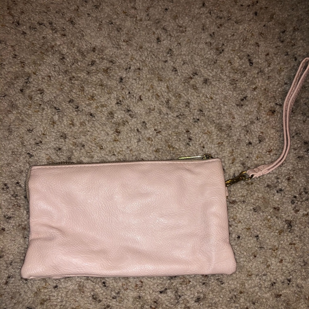 Pink clutch